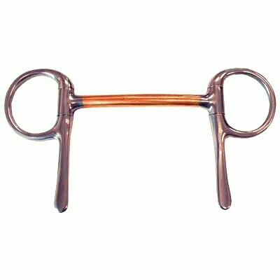 Half Cheek Bit - Mullen Mouth -  Copper