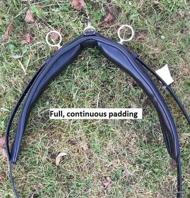 Padded Biothane Saddle