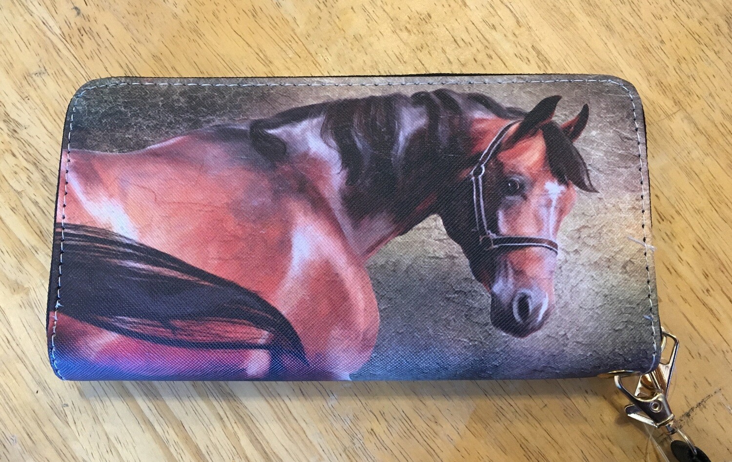 Bay Horse Wristlet Wallet