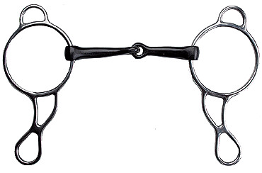 Wonder Gag Snaffle Bit - Sweet Iron