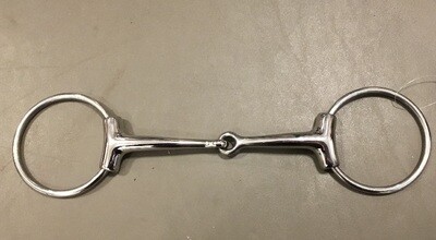 Loose Ring Sleeved Snaffle Bit