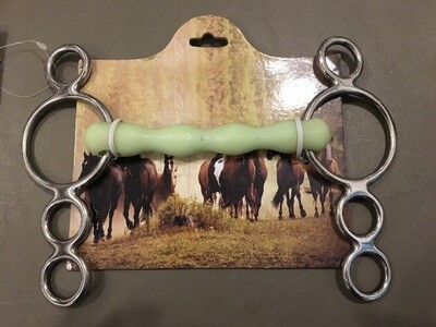 Gag Bit - Straight Mouth Rubber