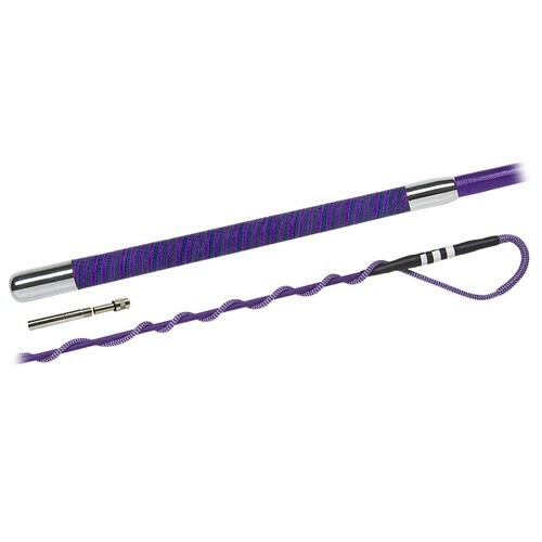 Fleck Collapsible Lunge Whip Purple Fleck Collapsible Lunge Whip Purple