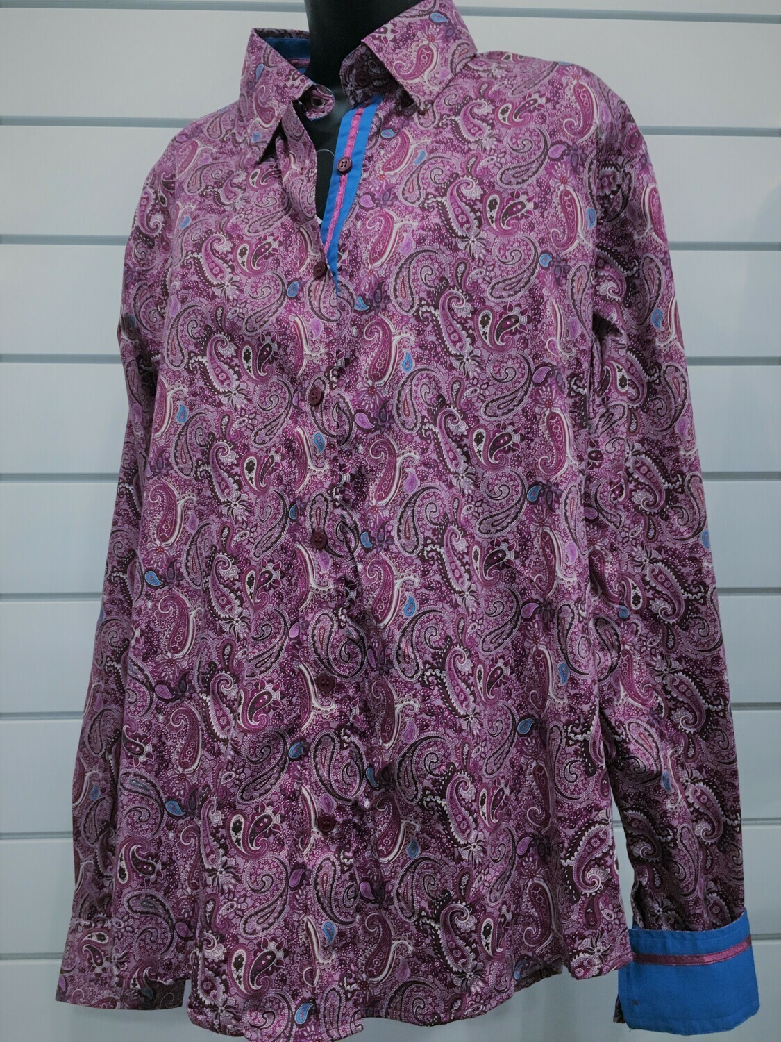 Paisley and Turquoise Blouse