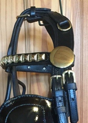 Leather Bridle Crown