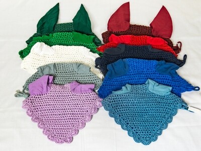 Scallop Edge Plain Ear Bonnet
