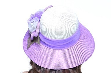 Embellished Summer Hat