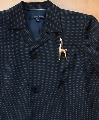 Stylized Horse Brooch Pin