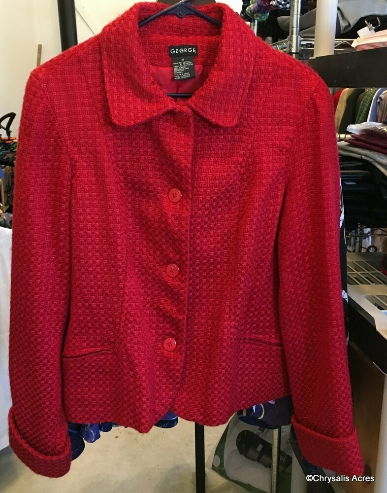 Red Jacket Size 18