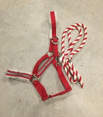 Christmas Halter - Lead Line Set