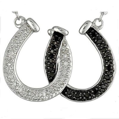 Linked Horseshoes Necklace