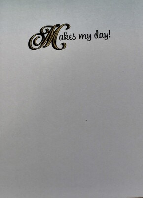 Hanging out with you Card