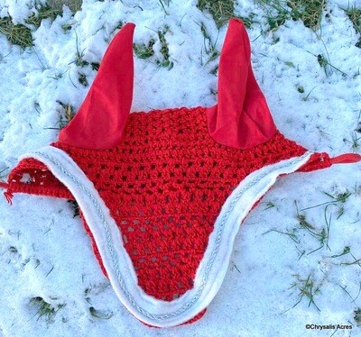 Christmas Ear Bonnet