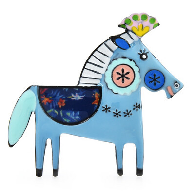 Whimsical Horse Pin