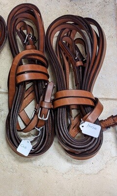 Driving Reins - Leather w/Swivel