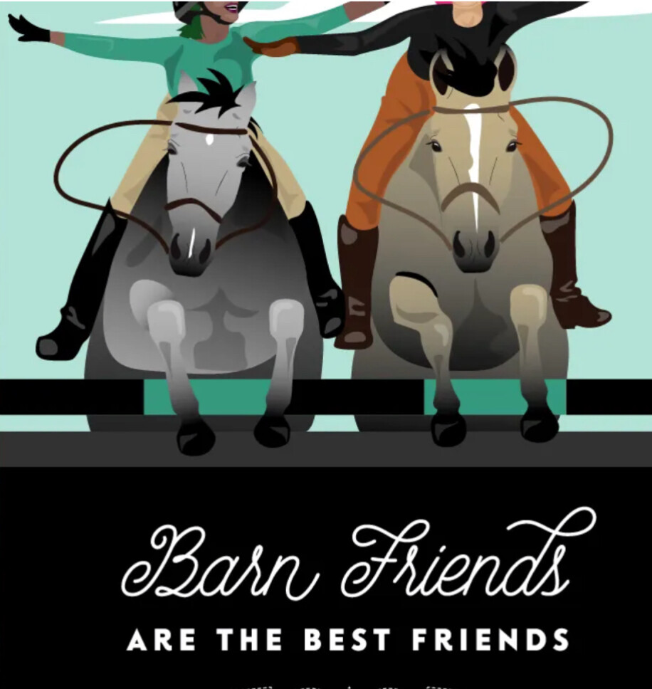 Barn Friends Card