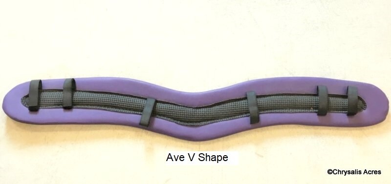 Color Top Shaped Breastcollar Pad