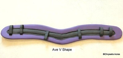 Color Top Shaped Breastcollar Pad