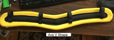 Color Top Shaped Breastcollar Pad