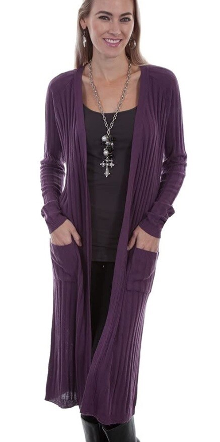 Long Duster Cardigan Sweater