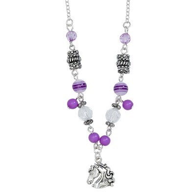 Beads  and Horsehead Necklace