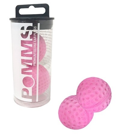Pomms Ear Plugs - Dimple, Size: Pony, Color: Pink
