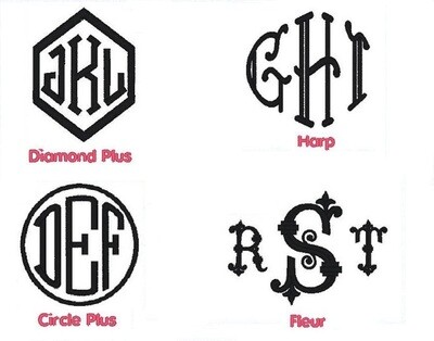Monogram for Driving Aprons