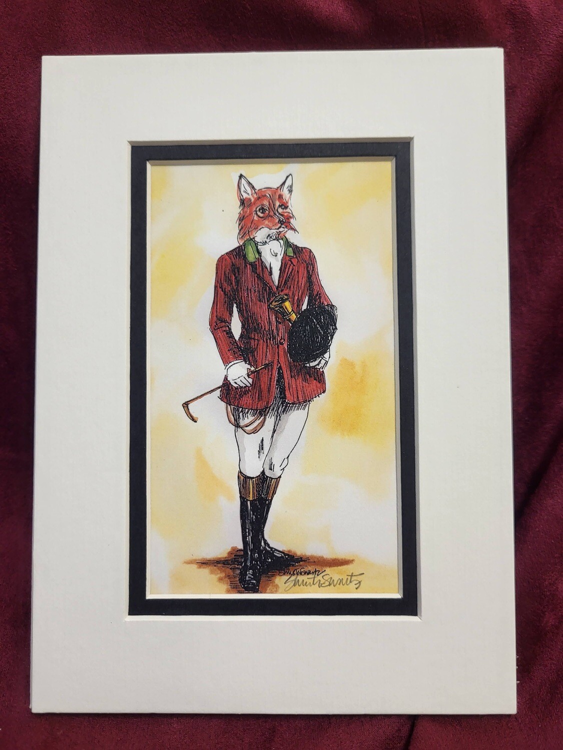 Fox People 5 x 7 Matted Print