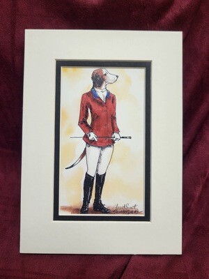 Fox People 5 x 7 Matted Print