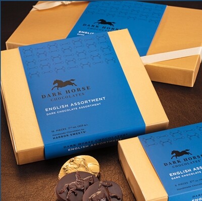 Dark Horse Chocolates English Assortment Gift Box