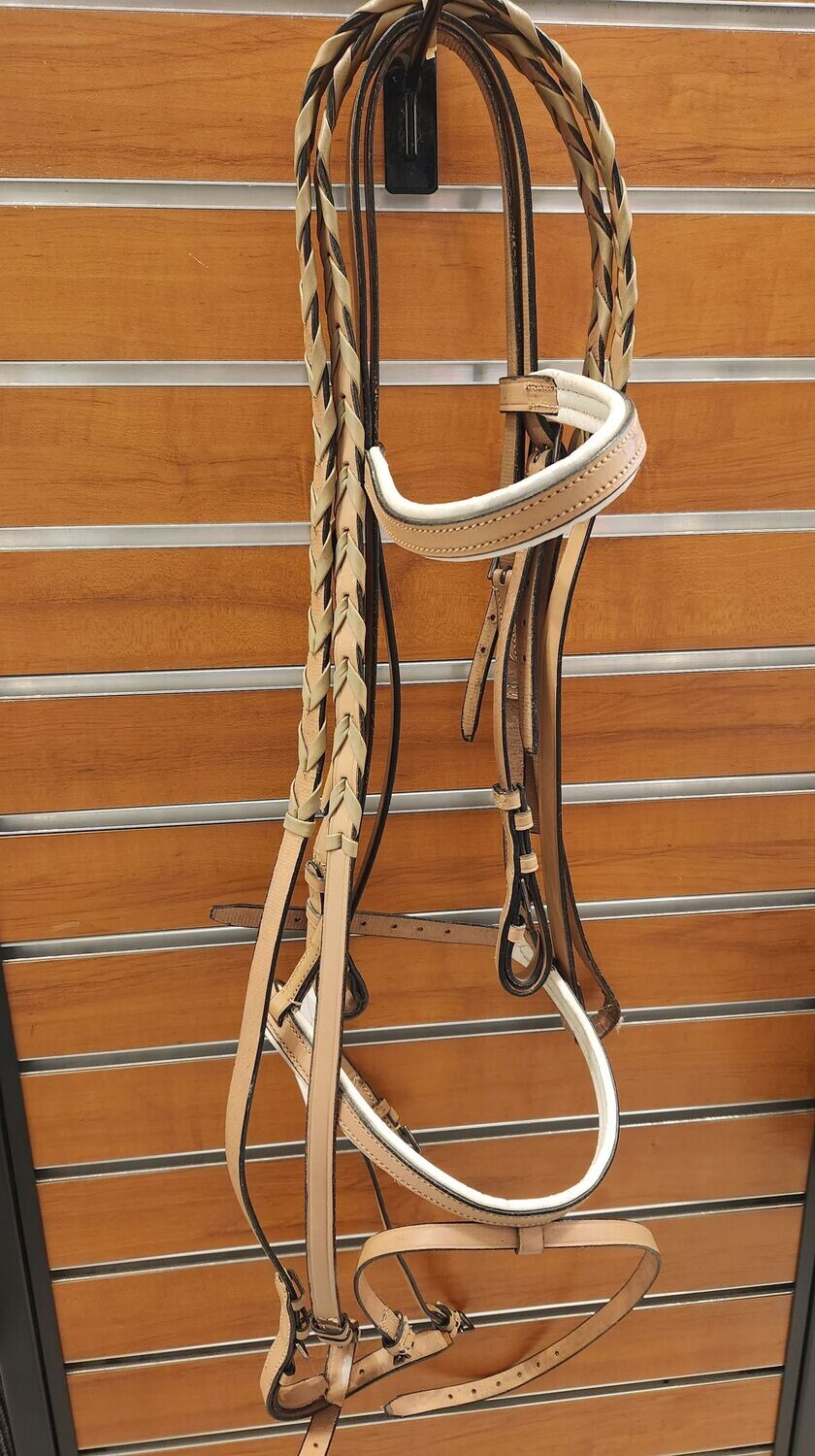 Leather English Riding Bridle - Cob