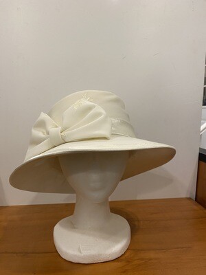 White Formal Hat