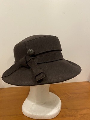 Brown Wool Hat