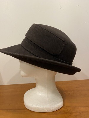 Brown Wool Hat