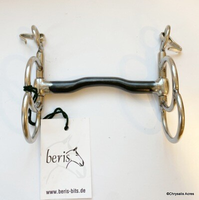 Beris Black Butterfly Flat Port