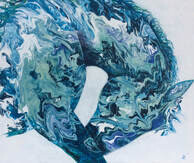 Aqua Equine - Bridget Hanley Art