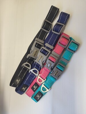 Reflective Web Dog Collar Reflective Web Dog Collar