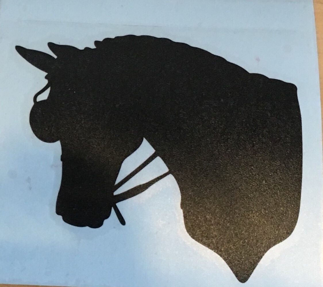 Window Decal - Driving Head