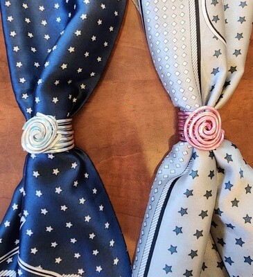 Spiral Scarf Holder