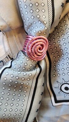 Spiral Scarf Holder