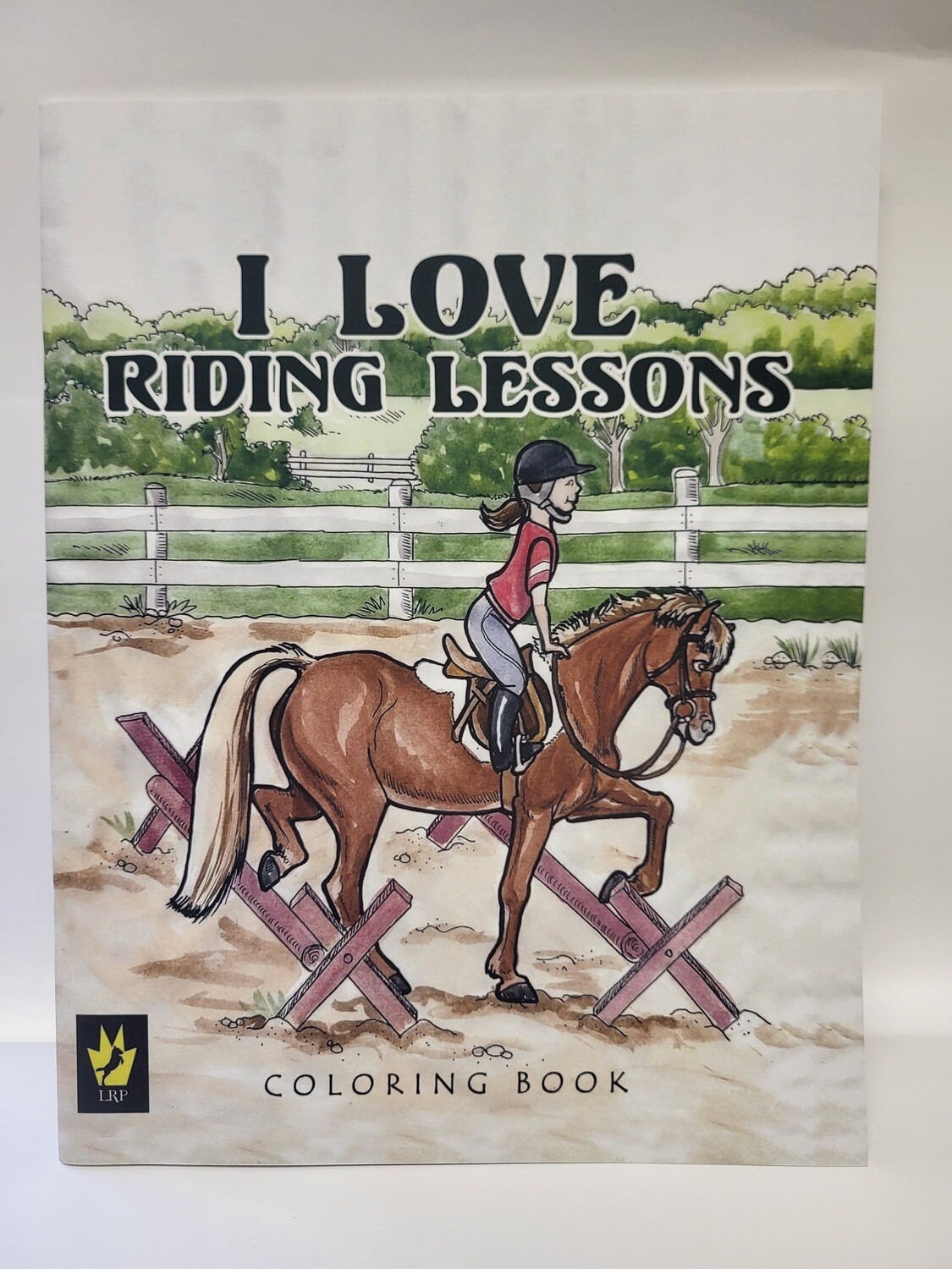 Coloring Book - I Love Riding Lessons