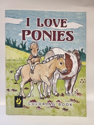 Coloring Book - I Love Ponies