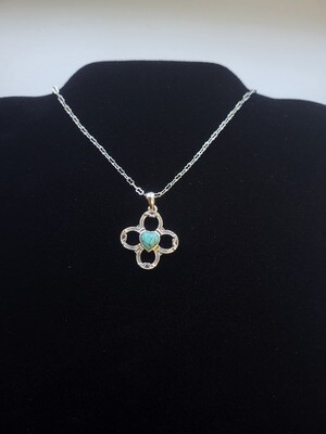 Horseshoes & Heart Necklace