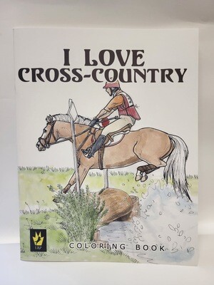 Coloring Book - I Love Cross Country