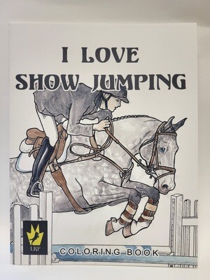 Coloring Book - I Love Show Jumping