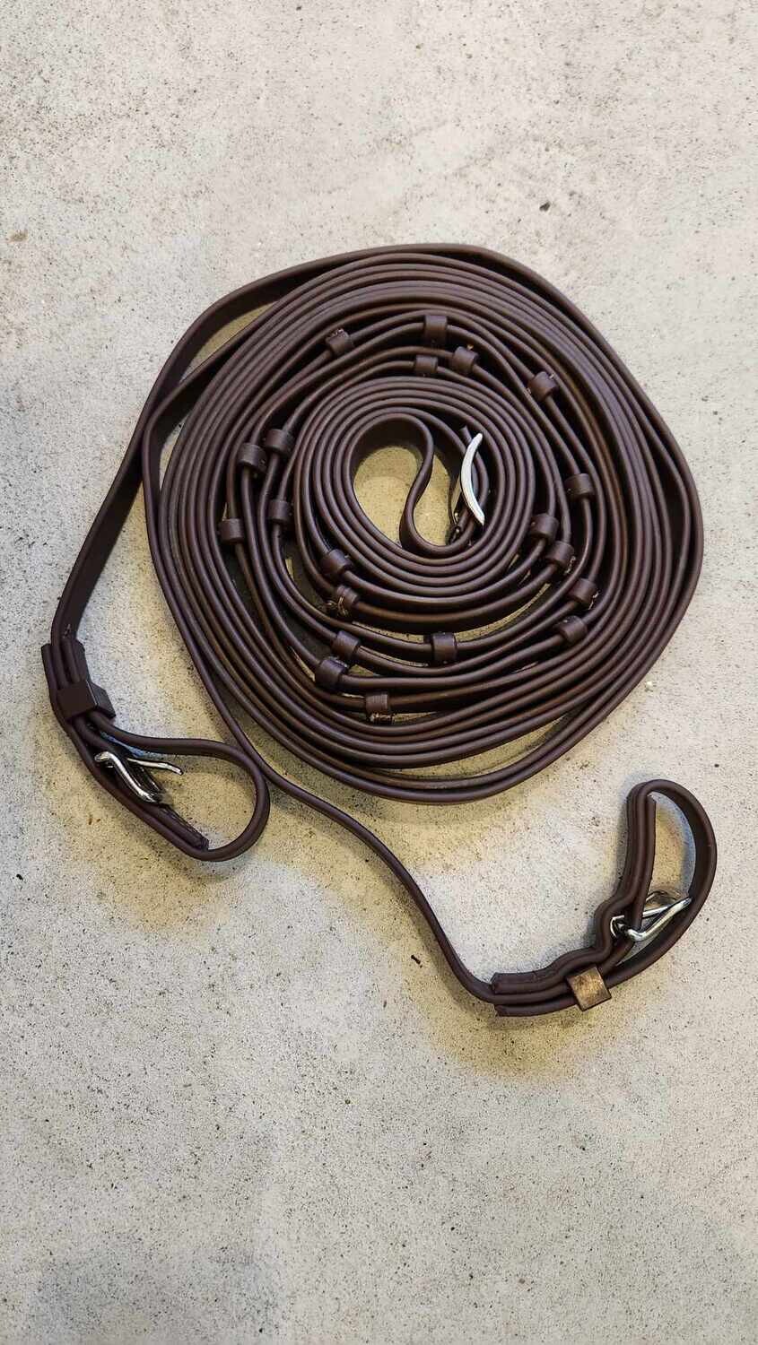 Biothane Reins with Stops - Horse Size