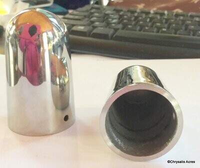 Shaft Tips High Polish 1 1/8"