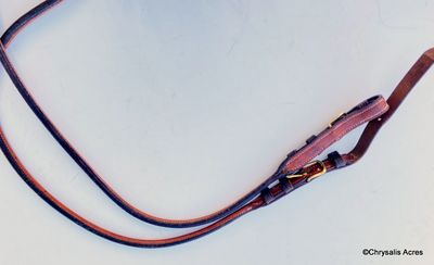 Rolled Leather Reins - Cob