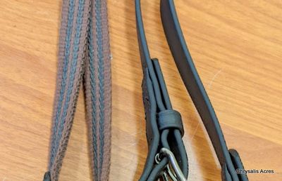 Biothane Riding Reins with Web w/Grip