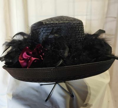 Black Hat with 2 Embellishments